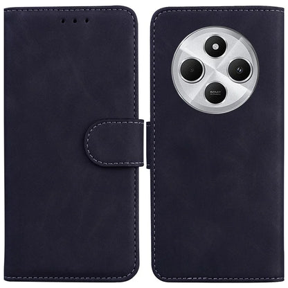 For Xiaomi Redmi 14C 4G Case Solid Color Leather Wallet Phone Cover