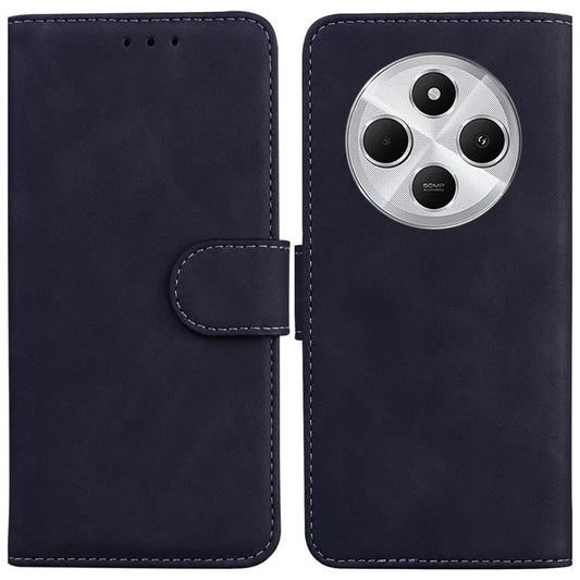 For Xiaomi Redmi 14C 4G Case Solid Color Leather Wallet Phone Cover