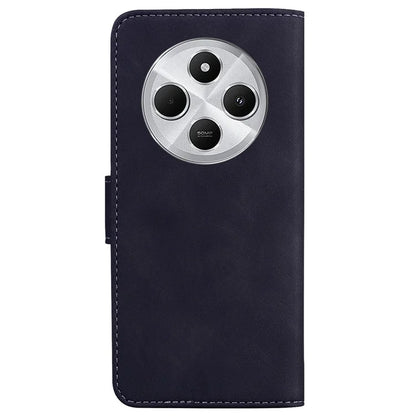 For Xiaomi Redmi 14C 4G Case Solid Color Leather Wallet Phone Cover
