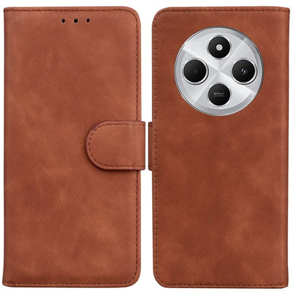 For Xiaomi Redmi 14C 4G Case Solid Color Leather Wallet Phone Cover