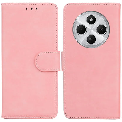 For Xiaomi Redmi 14C 4G Case Solid Color Leather Wallet Phone Cover