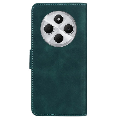 For Xiaomi Redmi 14C 4G Case Solid Color Leather Wallet Phone Cover