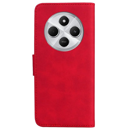 For Xiaomi Redmi 14C 4G Case Solid Color Leather Wallet Phone Cover