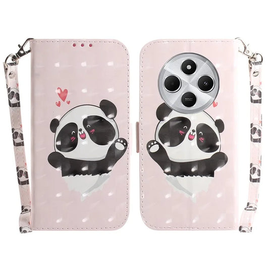 For Xiaomi Redmi 14C 4G Case Pattern Printing Leather Wallet Phone Cover