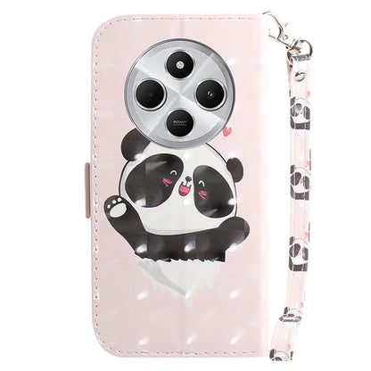 For Xiaomi Redmi 14C 4G Case Pattern Printing Leather Wallet Phone Cover