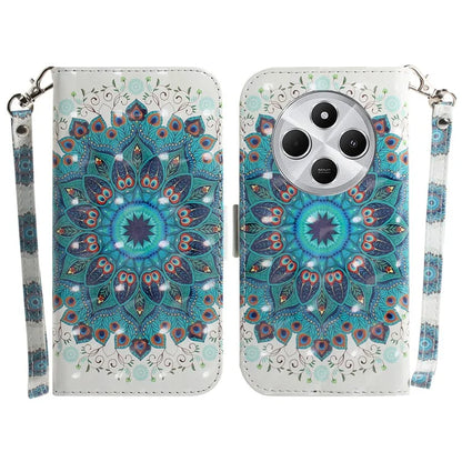For Xiaomi Redmi 14C 4G Case Pattern Printing Leather Wallet Phone Cover