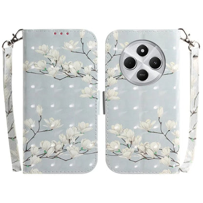 For Xiaomi Redmi 14C 4G Case Pattern Printing Leather Wallet Phone Cover