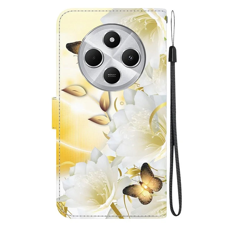 For Xiaomi Redmi 14C 4G Wallet Phone Case Anti-Drop Leather Flip Cover Pattern Printing