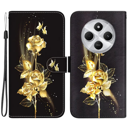 For Xiaomi Redmi 14C 4G Wallet Phone Case Anti-Drop Leather Flip Cover Pattern Printing