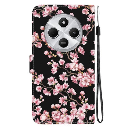 For Xiaomi Redmi 14C 4G Wallet Phone Case Anti-Drop Leather Flip Cover Pattern Printing