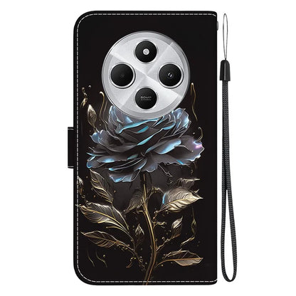 For Xiaomi Redmi 14C 4G Wallet Phone Case Anti-Drop Leather Flip Cover Pattern Printing