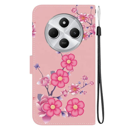 For Xiaomi Redmi 14C 4G Wallet Phone Case Anti-Drop Leather Flip Cover Pattern Printing