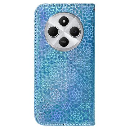 For Xiaomi Redmi 14C 4G Stand Case Dazzling Flower Leather Phone Cover