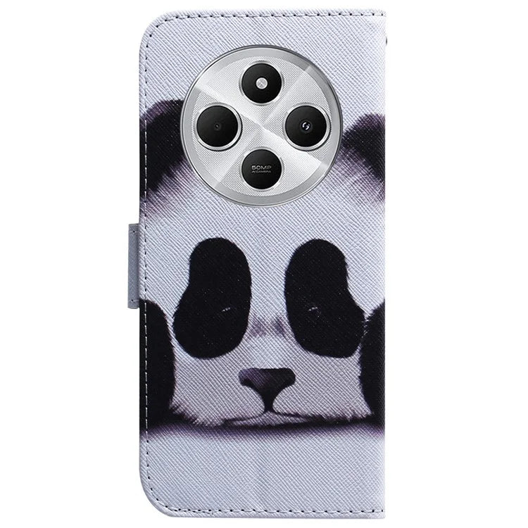 For Xiaomi Redmi 14C 4G Wallet Case Pattern Print Leather Phone Cover