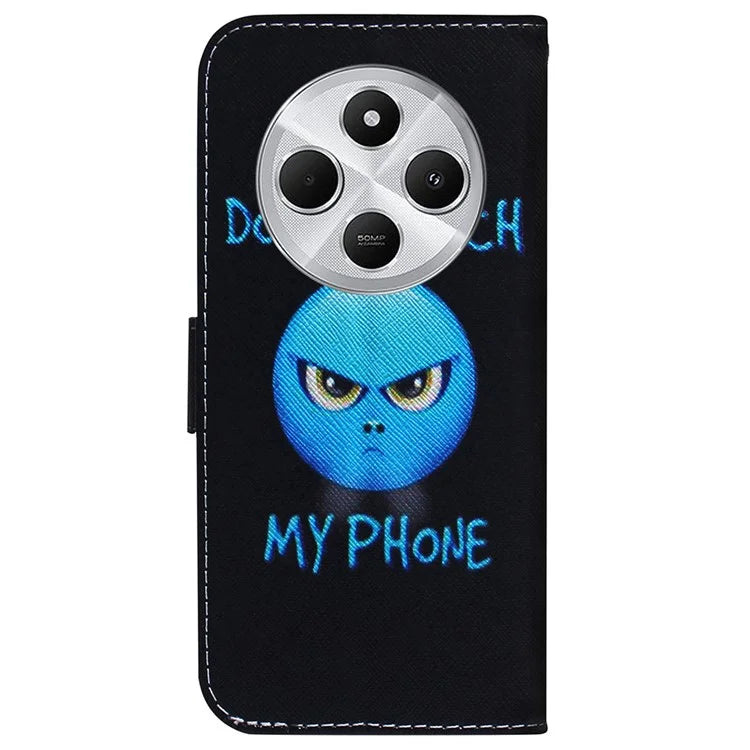 For Xiaomi Redmi 14C 4G Wallet Case Pattern Print Leather Phone Cover