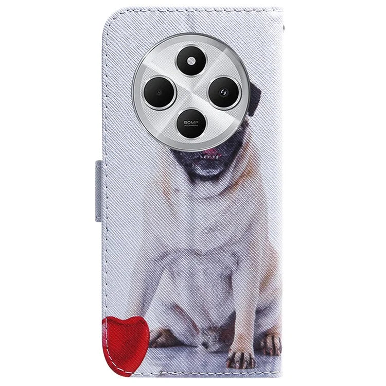 For Xiaomi Redmi 14C 4G Wallet Case Pattern Print Leather Phone Cover
