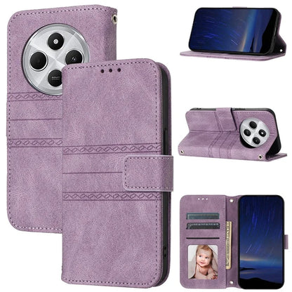 For Xiaomi Redmi 14C 4G Case Wallet PU Leather Imprinted Pattern Phone Cover