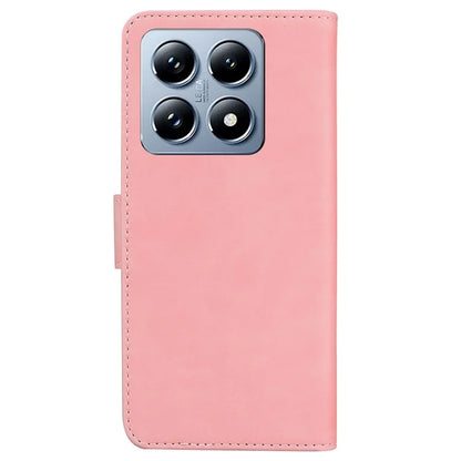 For Xiaomi 14T Pro Stand Case PU Leather Phone Cover Butterfly Printed