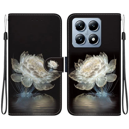 For Xiaomi 14T Pro Wallet Phone Case Anti-Drop Leather Flip Cover Pattern Printing
