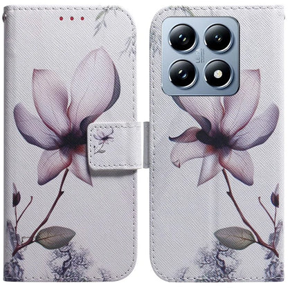 For Xiaomi 14T Pro Wallet Case Pattern Print Leather Phone Cover
