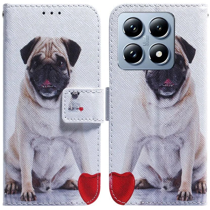 For Xiaomi 14T Pro Wallet Case Pattern Print Leather Phone Cover