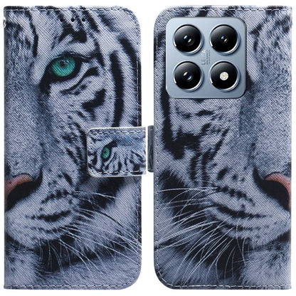 For Xiaomi 14T Pro Wallet Case Pattern Print Leather Phone Cover