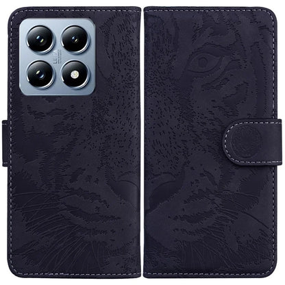 For Xiaomi 14T Pro Case Tiger Imprint Leather Wallet Phone Cover