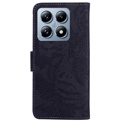 For Xiaomi 14T Pro Case Tiger Imprint Leather Wallet Phone Cover