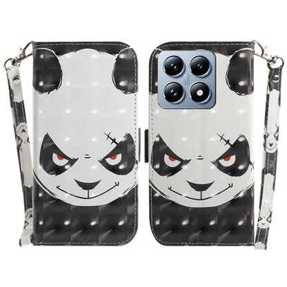 For Xiaomi 14T Pro Case Pattern Printing Leather Wallet Phone Cover