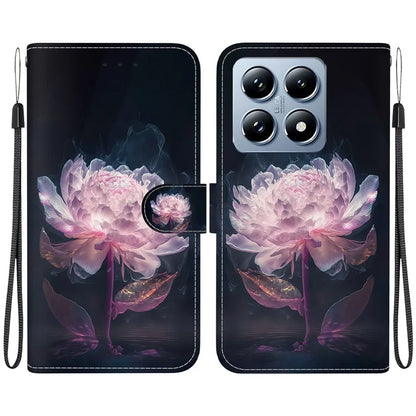 For Xiaomi 14T Wallet Phone Case Anti-Drop Leather Flip Cover Pattern Printing