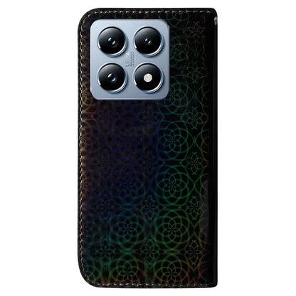 For Xiaomi 14T Stand Case Dazzling Flower Leather Phone Cover