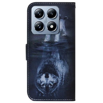 For Xiaomi 14T Wallet Case Pattern Print Leather Phone Cover