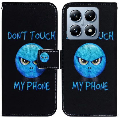 For Xiaomi 14T Wallet Case Pattern Print Leather Phone Cover