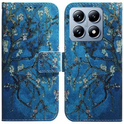 For Xiaomi 14T Wallet Case Pattern Print Leather Phone Cover