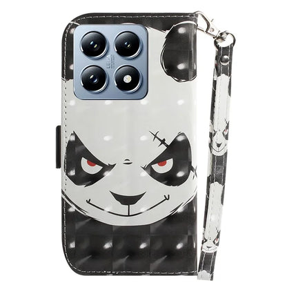 For Xiaomi 14T Case Pattern Printing Leather Wallet Phone Cover