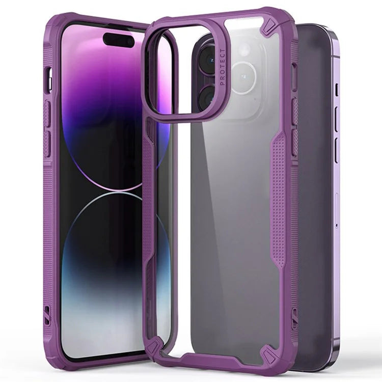 For iPhone 16 Pro Case PC+TPU Phone Cover Anti-Drop Phone Case