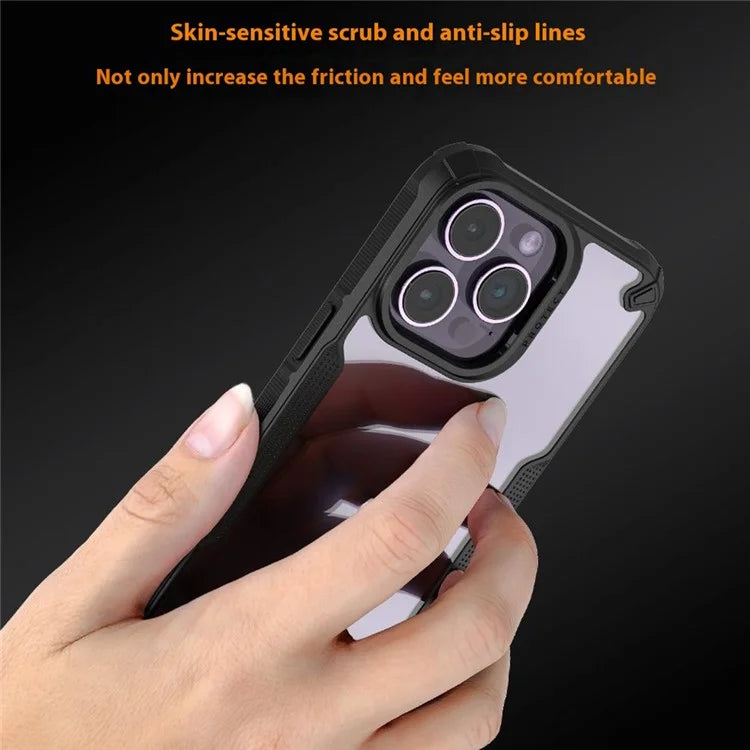 For iPhone 16 Pro Case PC+TPU Phone Cover Anti-Drop Phone Case