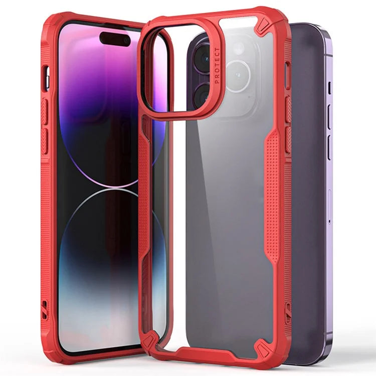 For iPhone 16 Pro Case PC+TPU Phone Cover Anti-Drop Phone Case