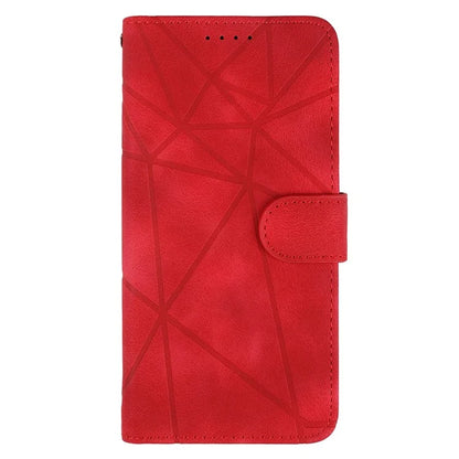 For Samsung Galaxy S24 FE Stand Case Line Pattern Leather Phone Cover