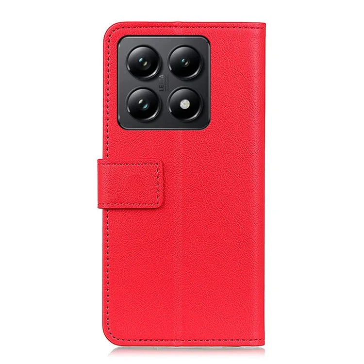 For Xiaomi 14T Pro Case PU Leather Stand Wallet Phone Cover