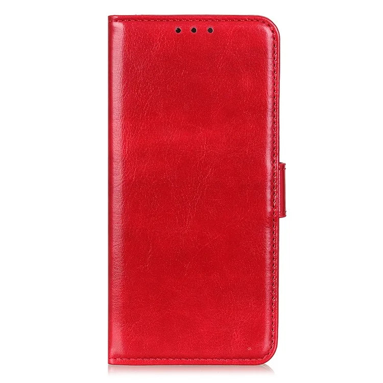 For Xiaomi 14T Case Crazy Horse Texture PU Leather Phone Stand Cover