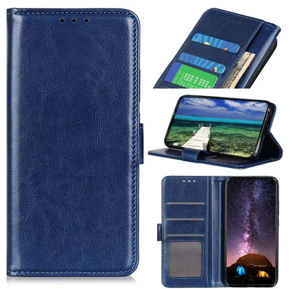 For Xiaomi 14T Case Crazy Horse Texture PU Leather Phone Stand Cover