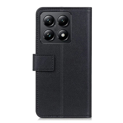 For Xiaomi 14T Case PU Leather Stand Wallet Phone Cover