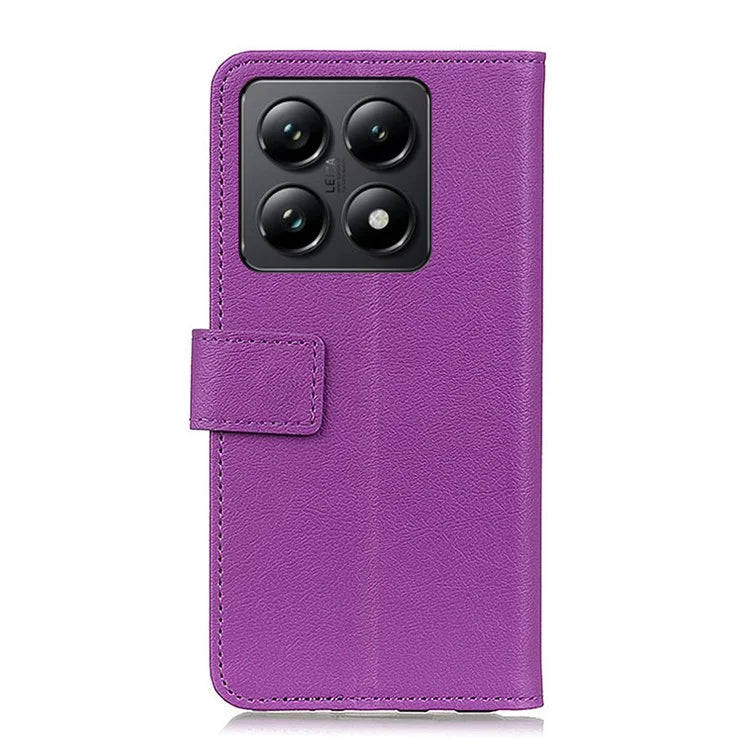For Xiaomi 14T Case PU Leather Stand Wallet Phone Cover