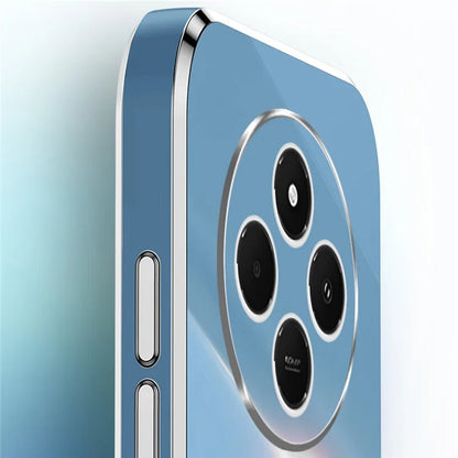 XINLI For Xiaomi Redmi 14C 4G Case Ring Kickstand Electroplating TPU Phone Cover