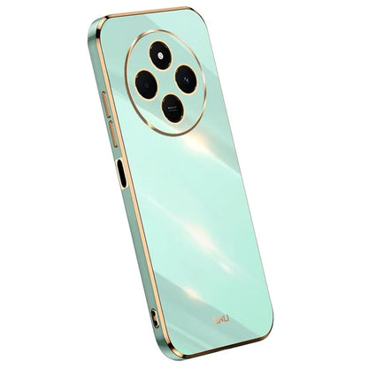 XINLI For Xiaomi Redmi 14C 4G Case TPU Phone Cover with Electroplating Frame