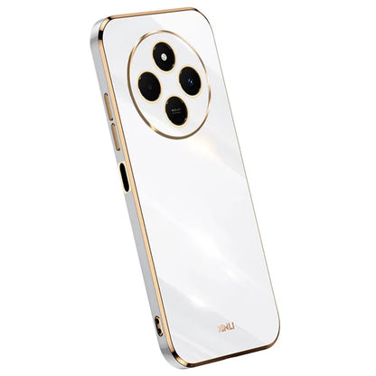 XINLI For Xiaomi Redmi 14C 4G Case TPU Phone Cover with Electroplating Frame