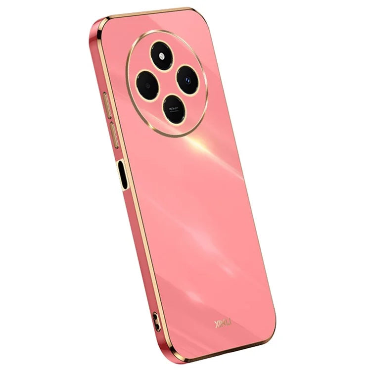 XINLI For Xiaomi Redmi 14C 4G Case TPU Phone Cover with Electroplating Frame