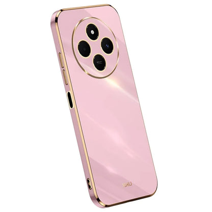 XINLI For Xiaomi Redmi 14C 4G Case TPU Phone Cover with Electroplating Frame