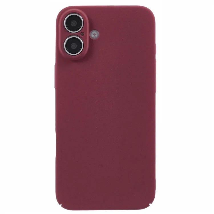 For iPhone 16 Plus Case Matte Hard PC Ultra-Slim Cell Phone Cover